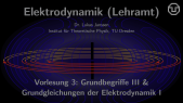 Elektrodynamik (Lehramt): Vorlesung 3