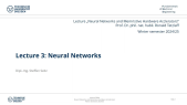thumbnail of medium Neural Networks and Memristive Hardware Accelerators - Lecture 03