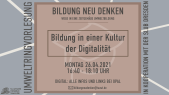 URV Bildung neu denken: 02 Kultur der Digitalität