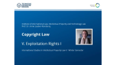 thumbnail of medium 05 Lecture Copyrigt Exploitation Rights I