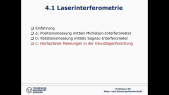 Lasermesstechnik: Vorlesung 09