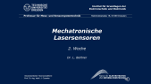 Mechatronische Lasersensoren: Vorlesung 02 Teil 3