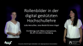 thumbnail of medium Rollenvielfalt in der digital gestützten Hochschullehre - Konferenzbeitrag zum Symposium Digitale Kulturen der Lehre entwickeln