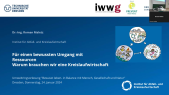 VL10 - URV "Bewusst leben" - Bewusster Ressourcenumgang mit Abfall und Kreislaufwirtschaft